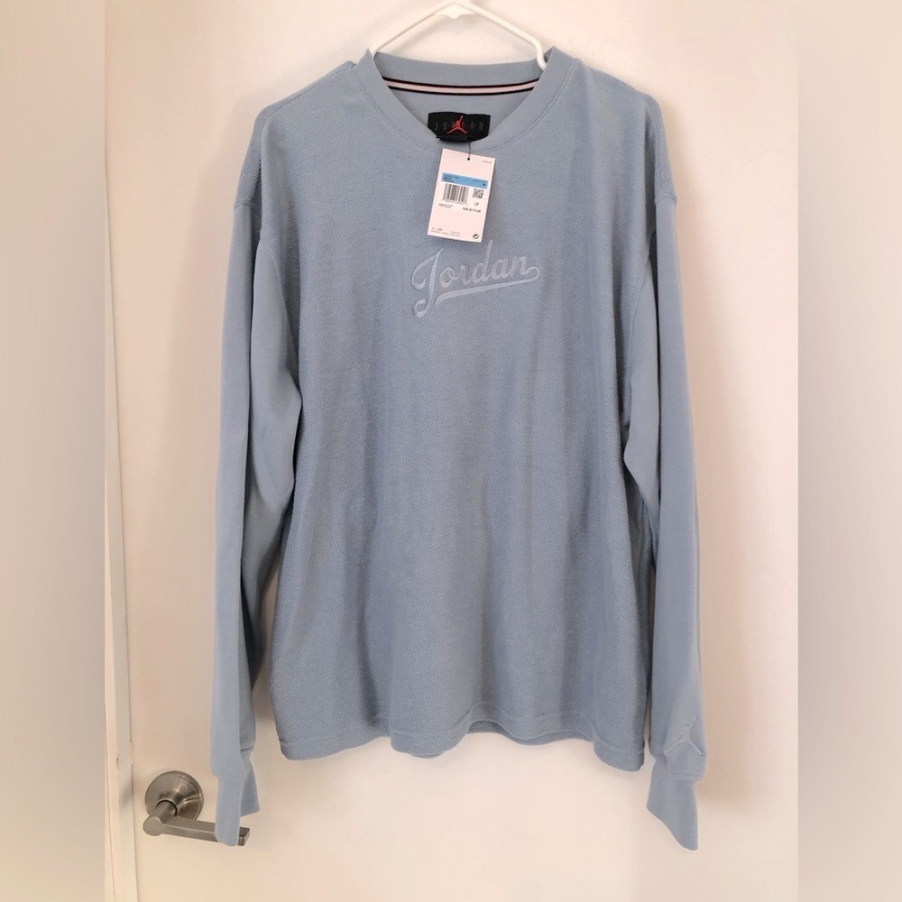 Jordan Sky Blue Knit Shirt